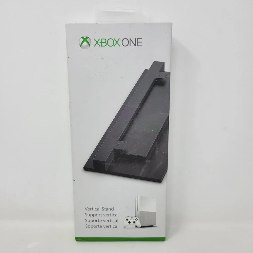 Microsoft Xbox One S Vertical Stand Black Console Mount‎ 3AR-00001 New Box
